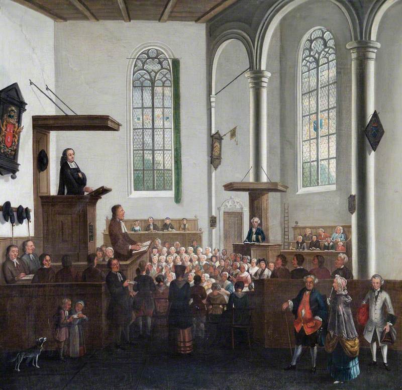 Service in a Dutch Church