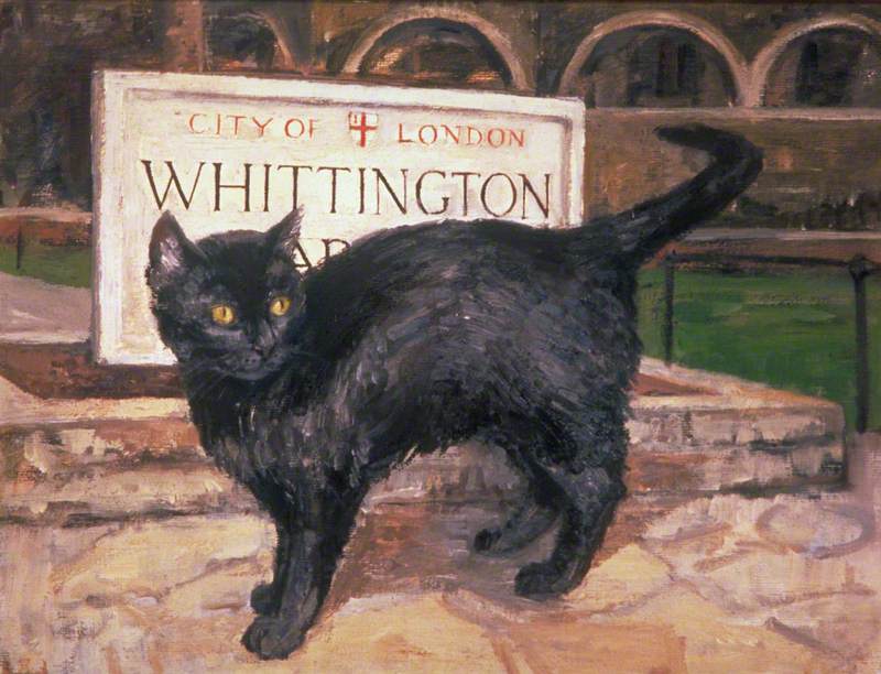 The Cat in Whittington Gardens, London