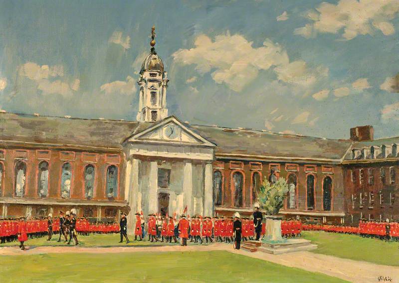 Oak Apple Day, Royal Hospital, Chelsea, London