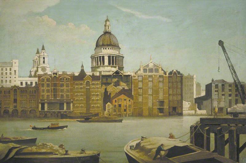 St Paul's from Bankside, London