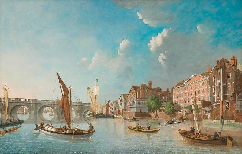 Westminster Bridge with Neighbouring Houses, London