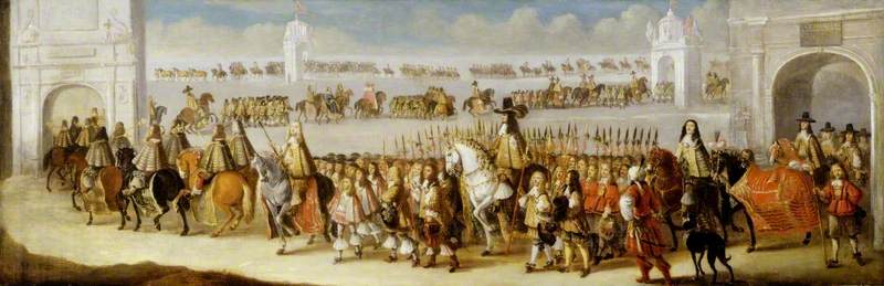 Charles II's Cavalcade through the City of London, 22 April 1661