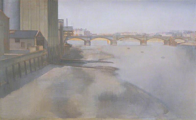 Battersea Bridge from the Albert Bridge, London