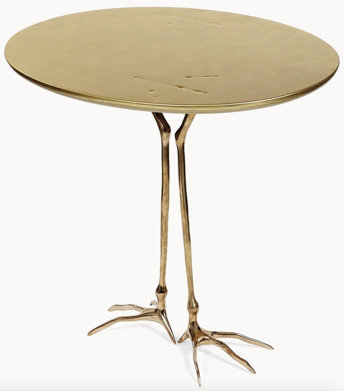 Traccia (Table with Bird's Feet)