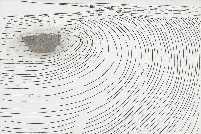 Sea Rock – Line Drawing