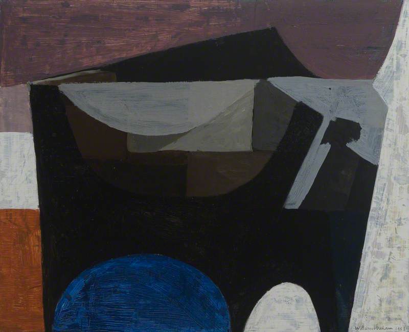 Two Black Forms 1953