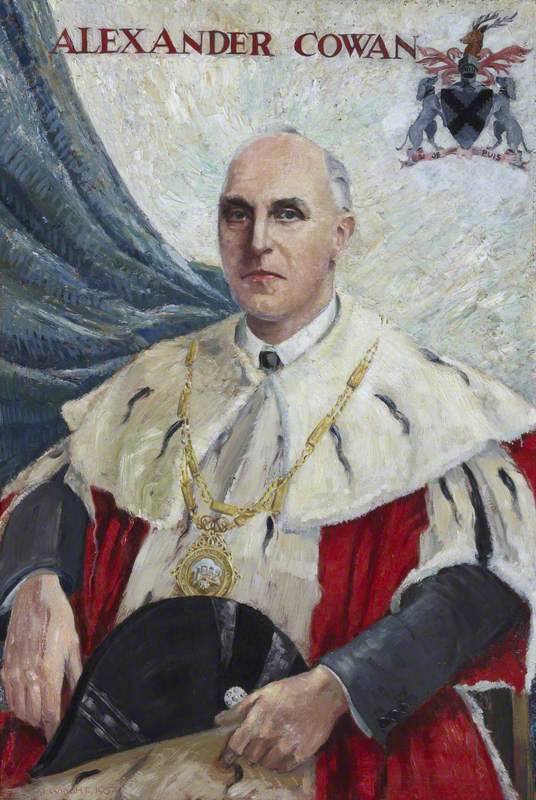 Alexander McLean Cowan (1892–1970), Provost of Dollar (1946–1950)