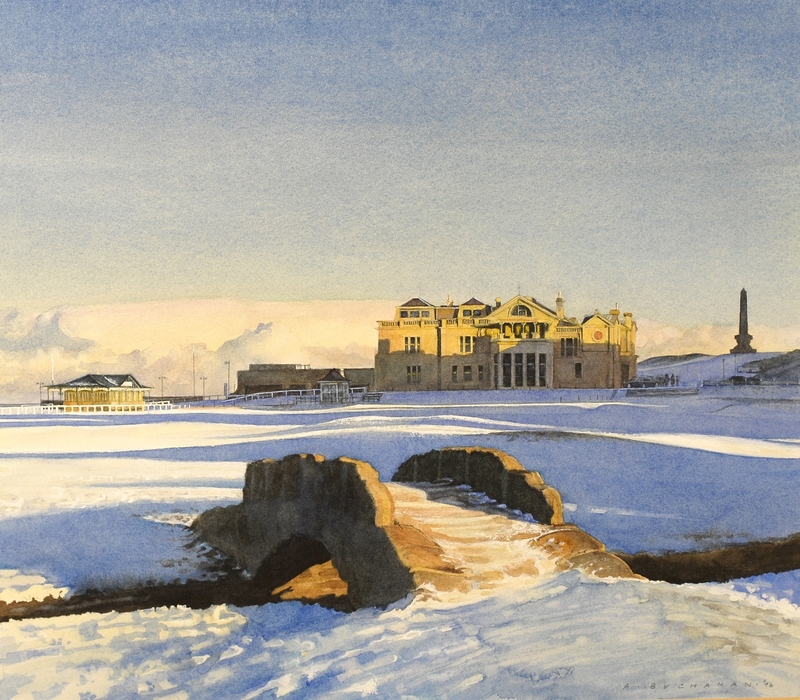Winter's Day on the Old Course