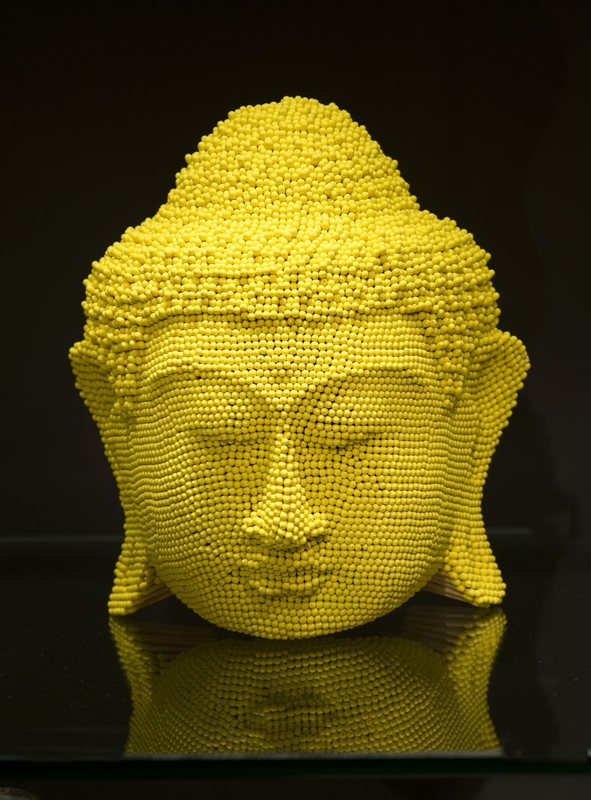 Match Head: Buddha in Yellow