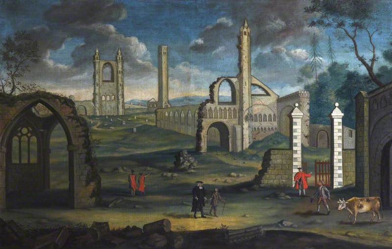 Capriccio View of the Ruins of St Andrews