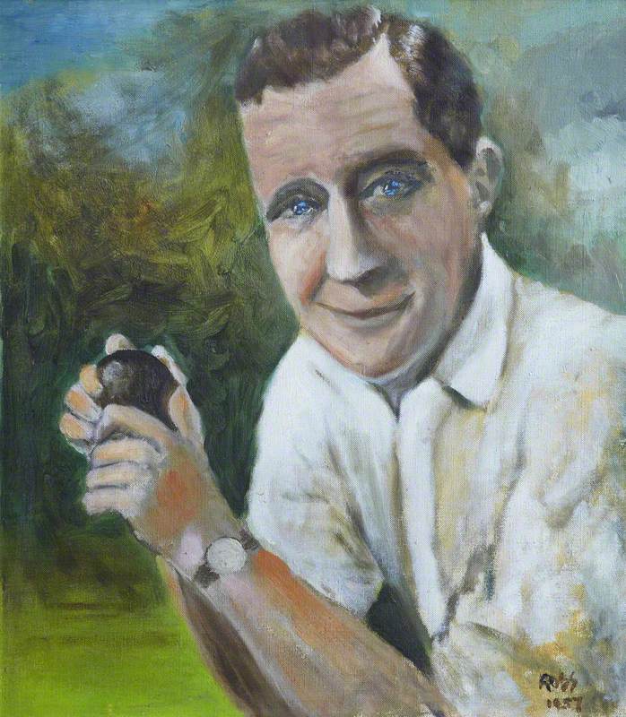Portrait of a Cricketer