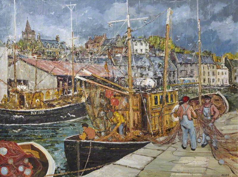 Pittenweem Harbour and Fishmarket