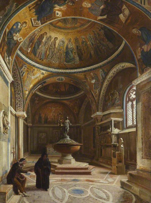 Interior of San Marco, Venice