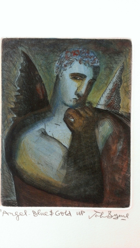 Angel – Blue and Gold