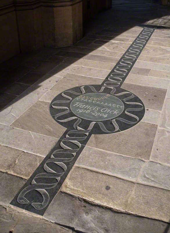 Memorial to Francis Crick (1916–2004)
