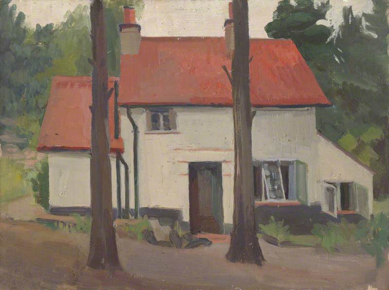 House with Red Roof