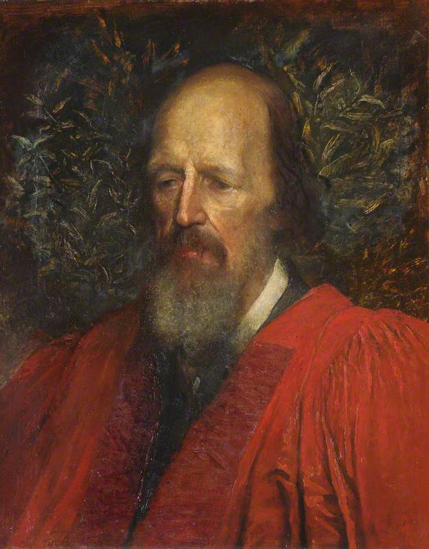 Alfred Tennyson (1809–1892), 1st Baron Tennyson, Honorary Fellow (1869), Poet Laureate
