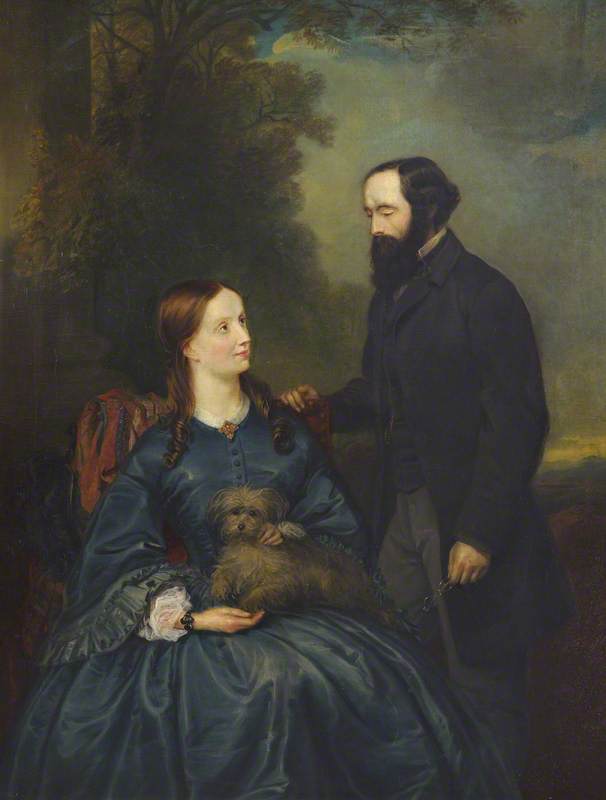 James Clerk Maxwell (1831–1879), Cavendish Professor (1871–1879), and His Wife, Katherine Mary Clerk Maxwell, née Dewar (1824–1886)