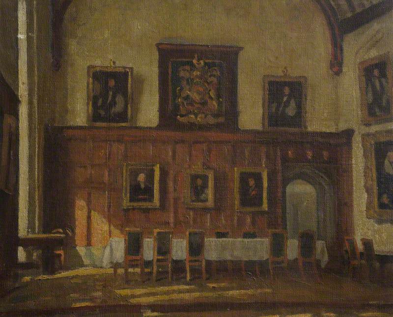 The High Table in the Hall, Corpus Christi College