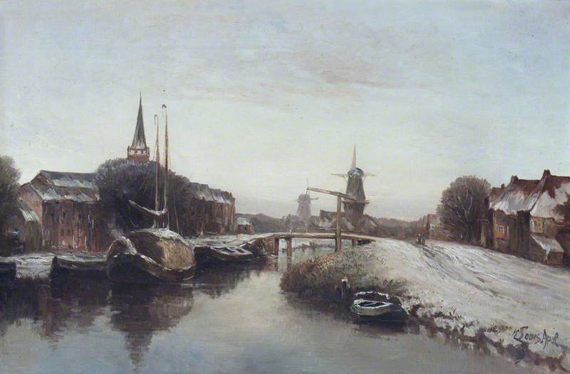 Dutch Scene (Windmill)