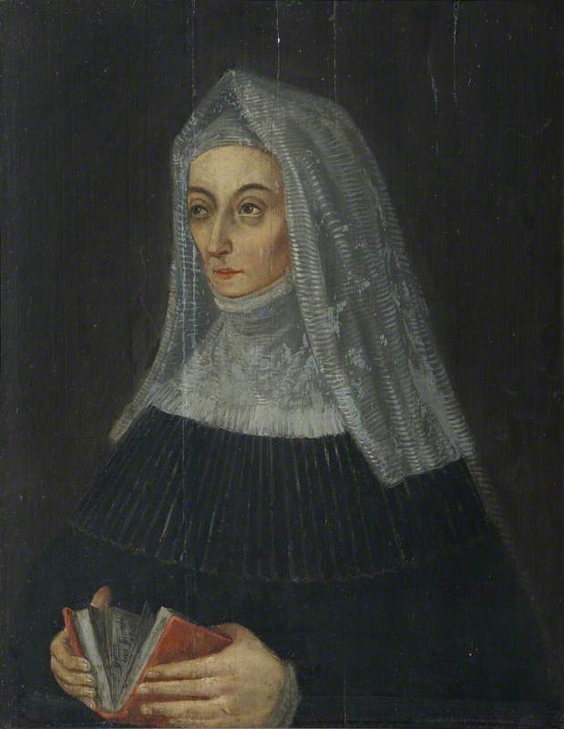 Lady Margaret Beaufort (1443–1509), Countess of Richmond and Derby, Founder of Lady Margaret Professorship of Divinity at both Oxford and Cambridge, Christ's College (1505), and St John's College (posthumously, 1511)