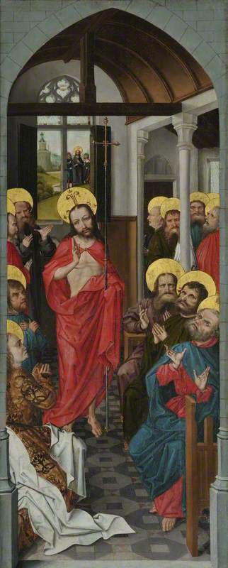 Christ Appearing to the Apostles, with the Pilgrims at Emmaus