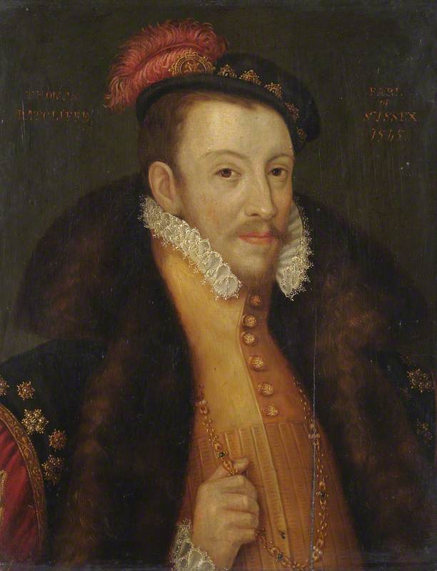 Sir Thomas Radcliffe (1526–1583), Earl of Sussex, Husband of the Foundress of Sidney Sussex College