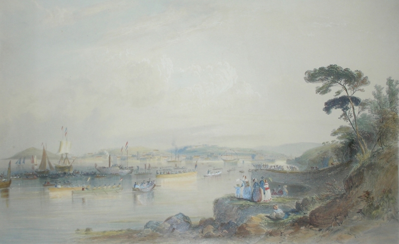 Visit of Queen Victoria to Falmouth 1st September 1843