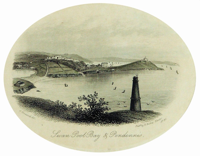 Swanpool Bay and Pendennis