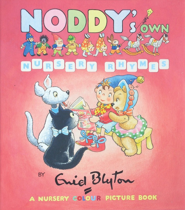 Artwork for Cover of 'Noddy's Own Nursery Rhymes' by Enid Blyton