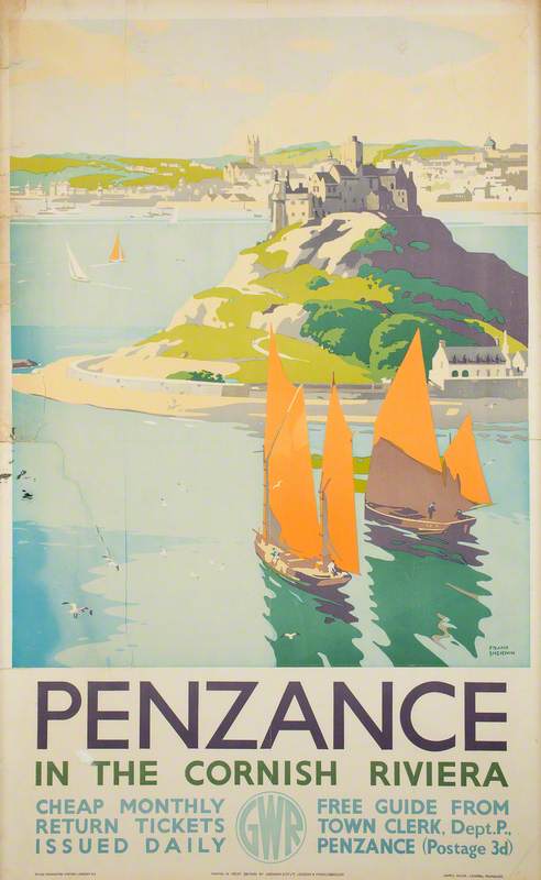 Come to Britain for Yachting England Vintage Travel Advertisement Art Poster 