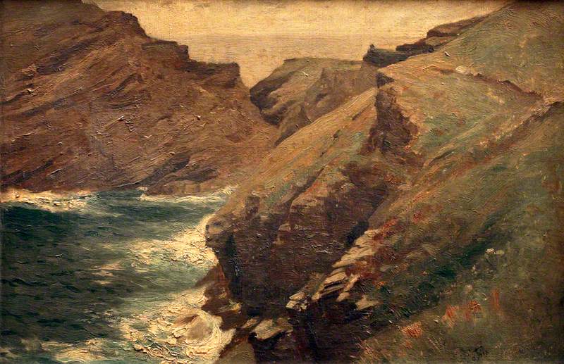 Cliff Scene, Tintagel