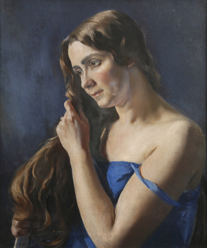 Woman with Long Hair