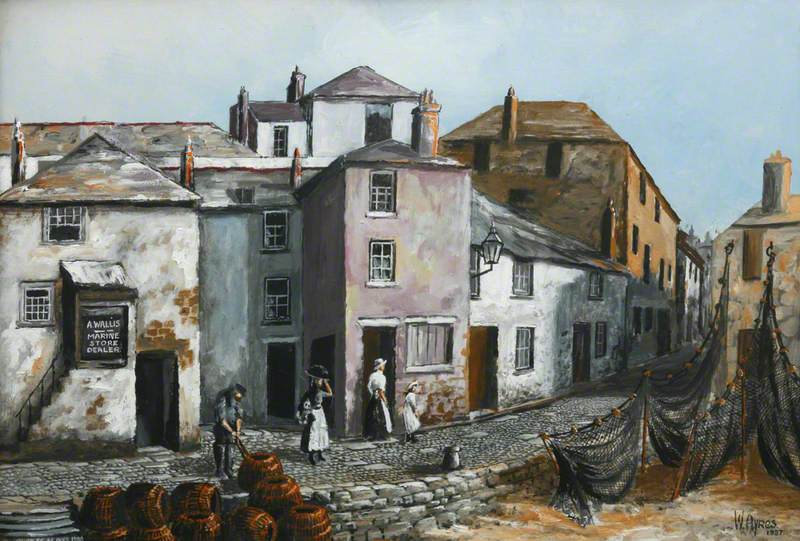 Quay Street, St Ives, 1900