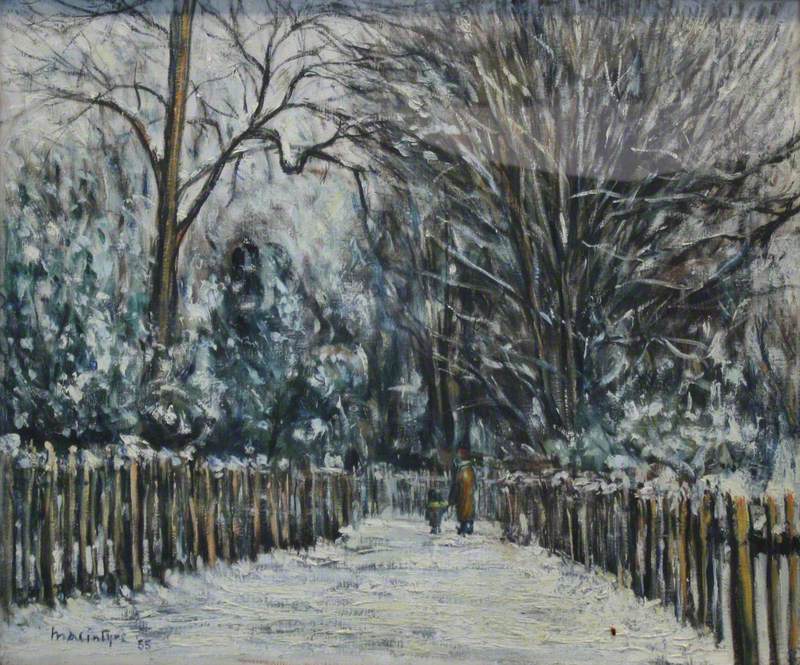 Hyde Park in Winter