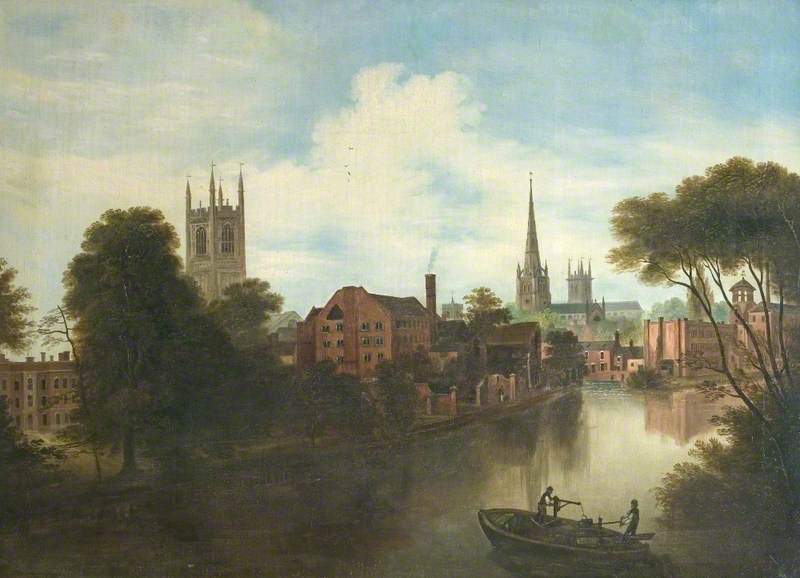View of Derby, Showing the Derwent