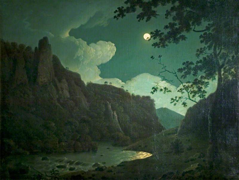 Dovedale, by Moonlight