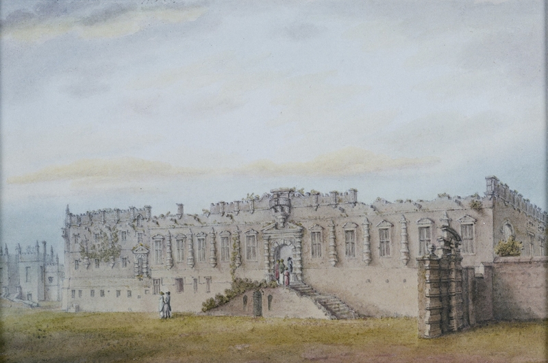 Bolsover Castle; Terrace Range from the West