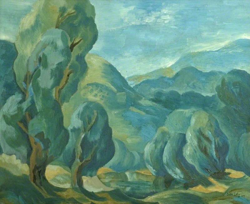 Landscape with Trees*