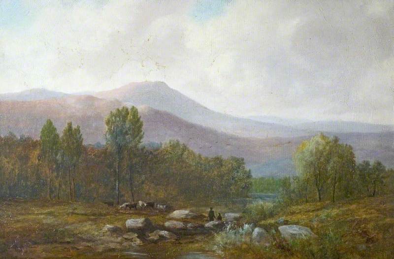 Highland River Landscape