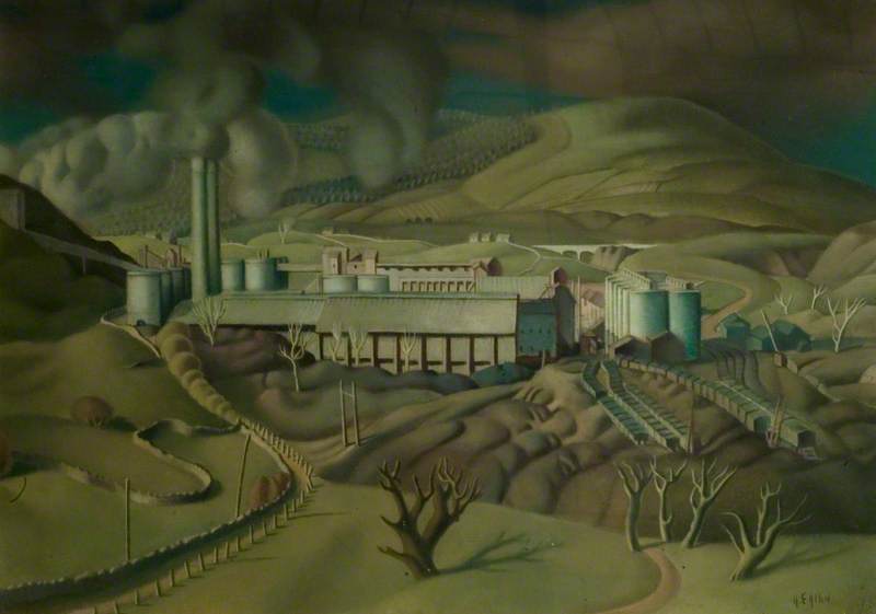 Industrial Landscape, Hope Valley, Derbyshire