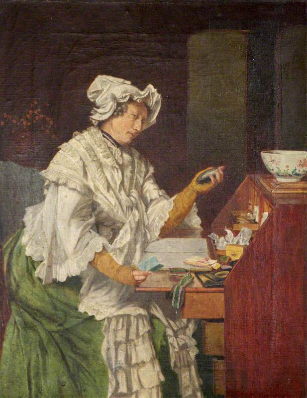 There's Joy in Remembrance (Portrait of a Lady at Her Desk)