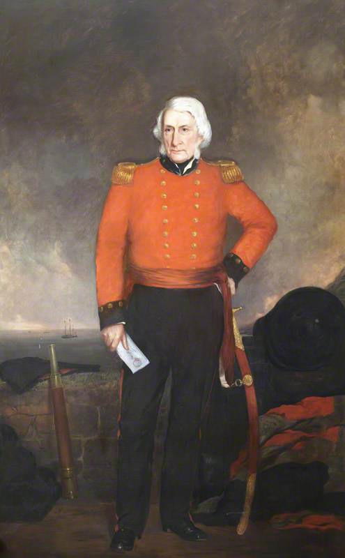 Arthur Howe Holdsworth (1780–1860), Governor of Dartmouth Castle (1807–1857)