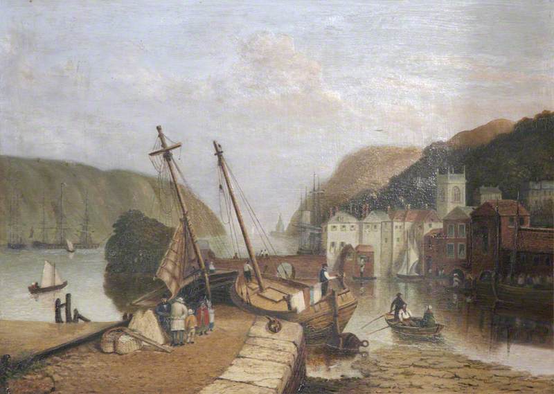 Dartmouth from King's Quay, Devon