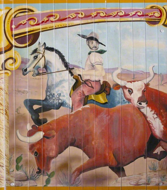 William Wilson's 'Rodeo Switchback': Cowboy Scene