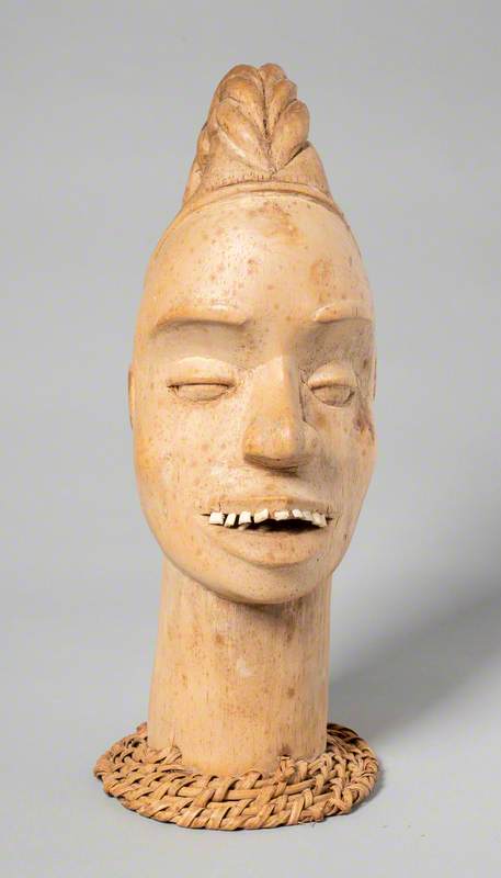 Efik Carved Head