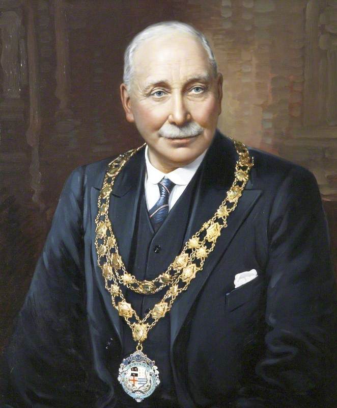 Major F. H. Thomas, Chairman of Ilfracombe Council (1936–1938)