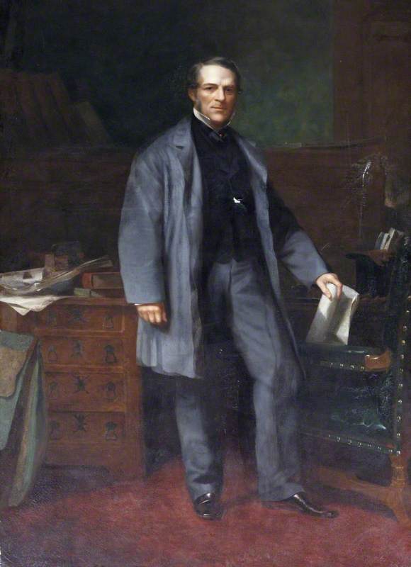Right Honourable William Nathaniel Massey (1809–1881), MP for Tiverton (1872–1880)