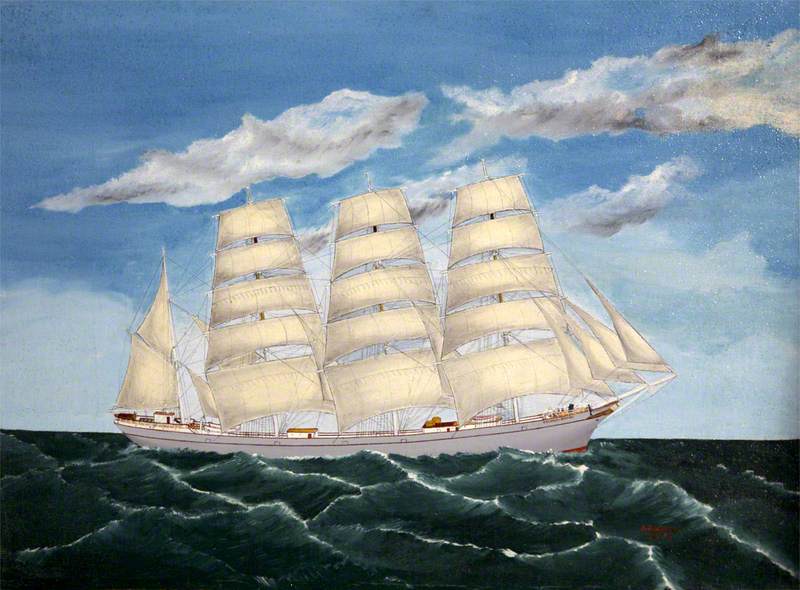 The Four-Masted Barque 'Colonial Empire'