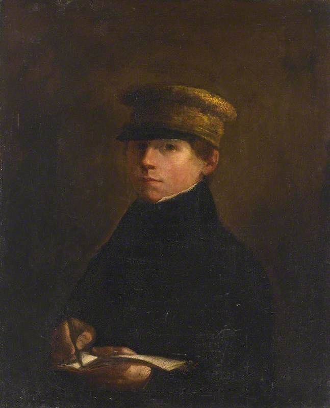 Portrait of a Boy in a Boating Cap